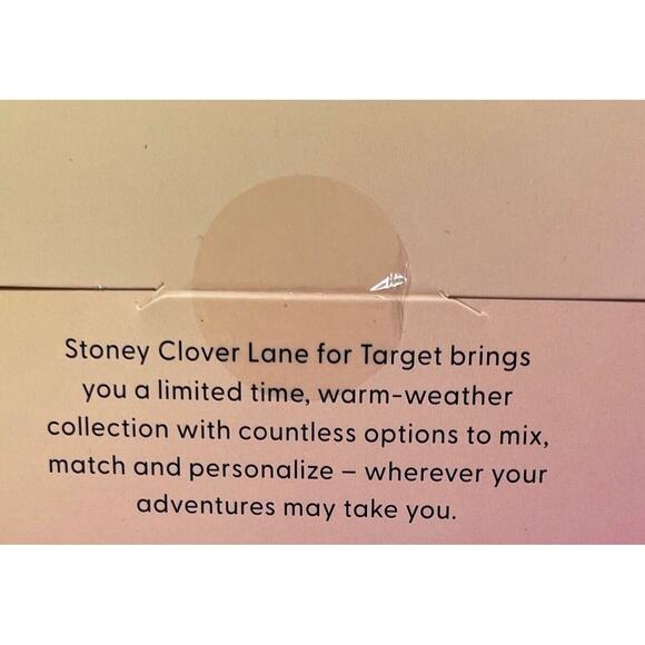 Stoney Clover Lane x Target SWIM Sticker Patches Varsity Letters Beach Travel - Picture 7 of 8